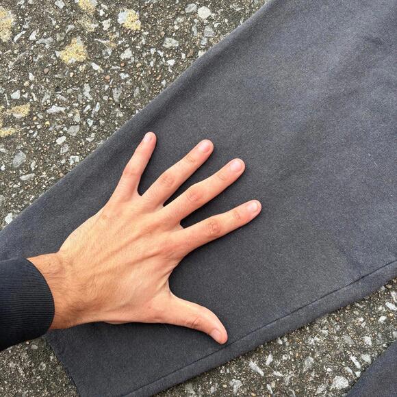 Vtg 90s black faded sweatpants - Picture 4 of 9